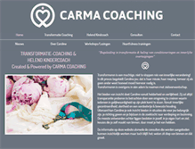 Tablet Screenshot of carmacoaching.nl